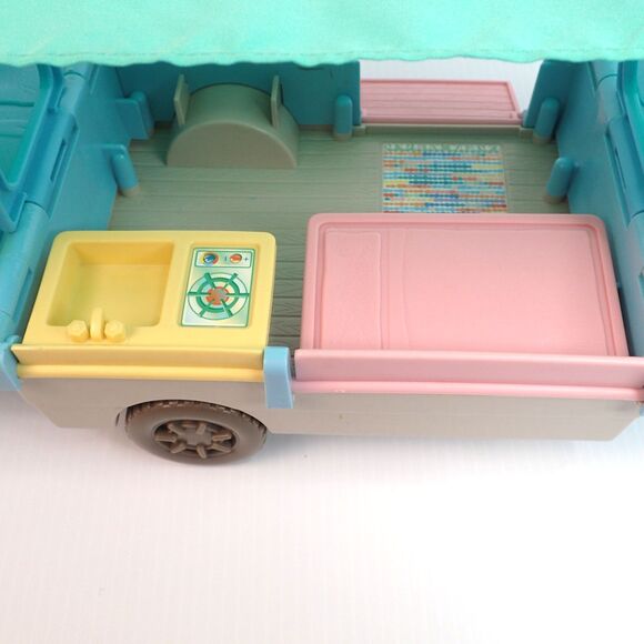 Fisher Price Loving Family Dollhouse Convertible Car & RV Pop Up Camper 1997 - Picture 3 of 16